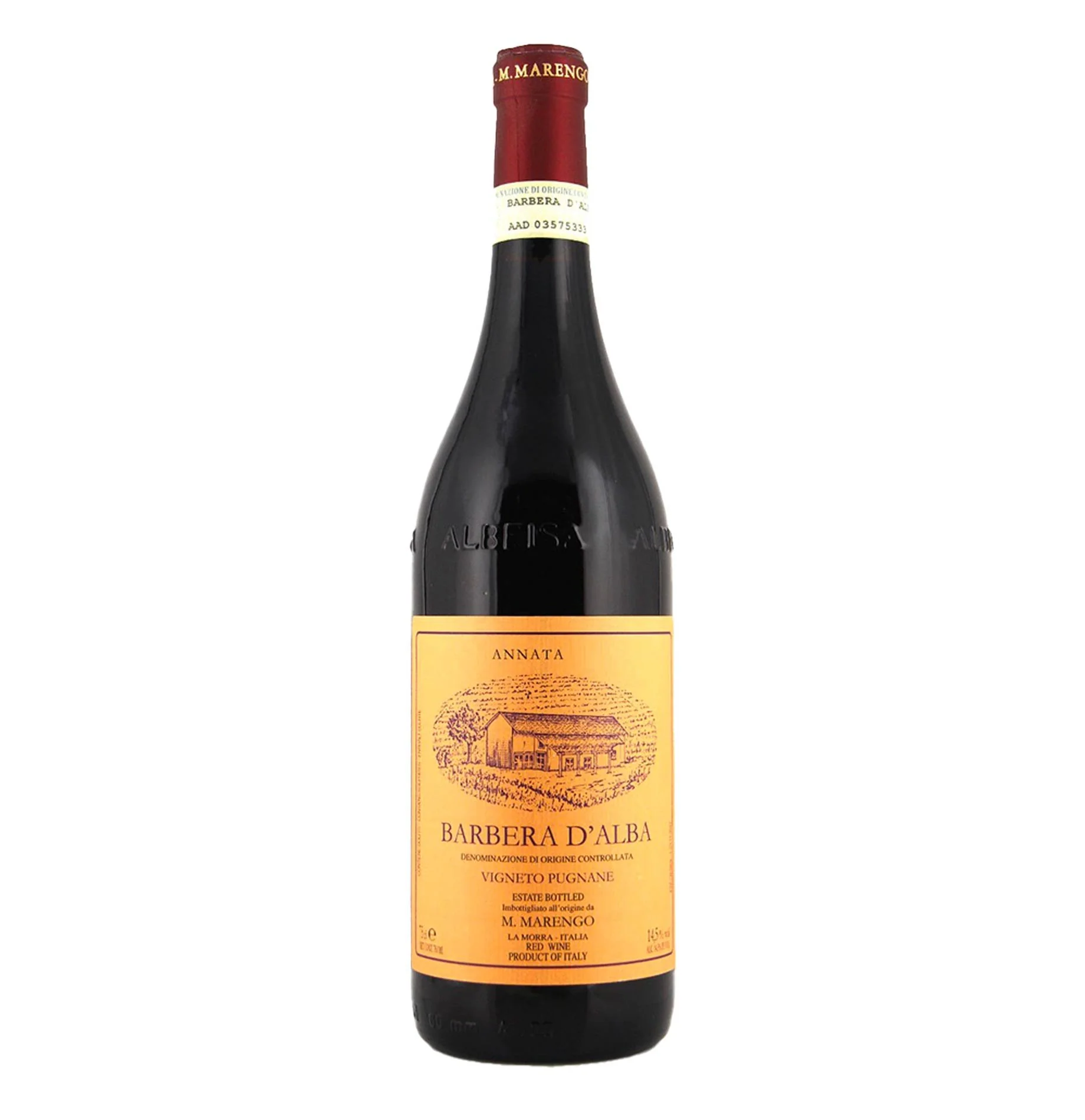 Barbera d'Alba DOC "Vigneto Pugnane" 2023 - Marengo