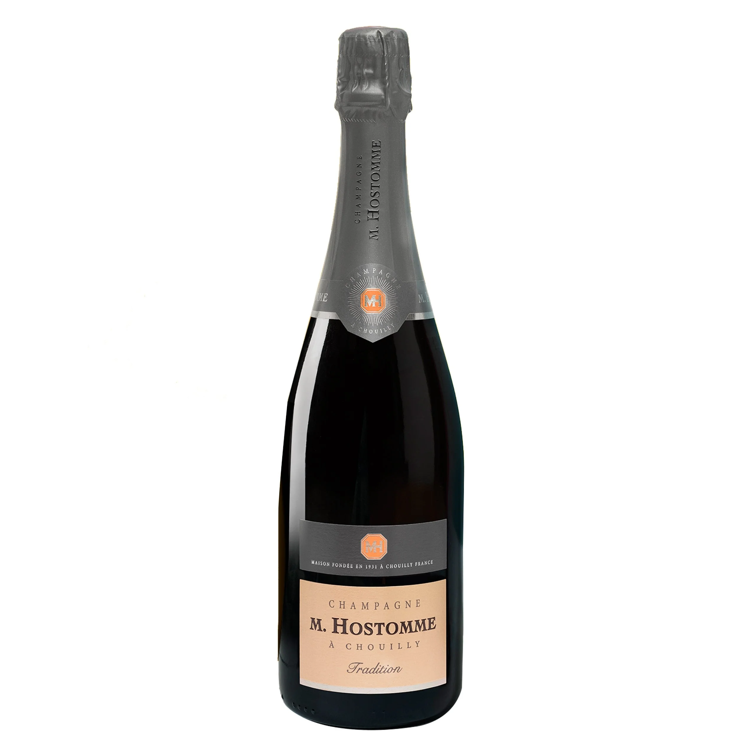 Champagne Brut "Tradition" - M. Hostomme (coffret) - Image 2
