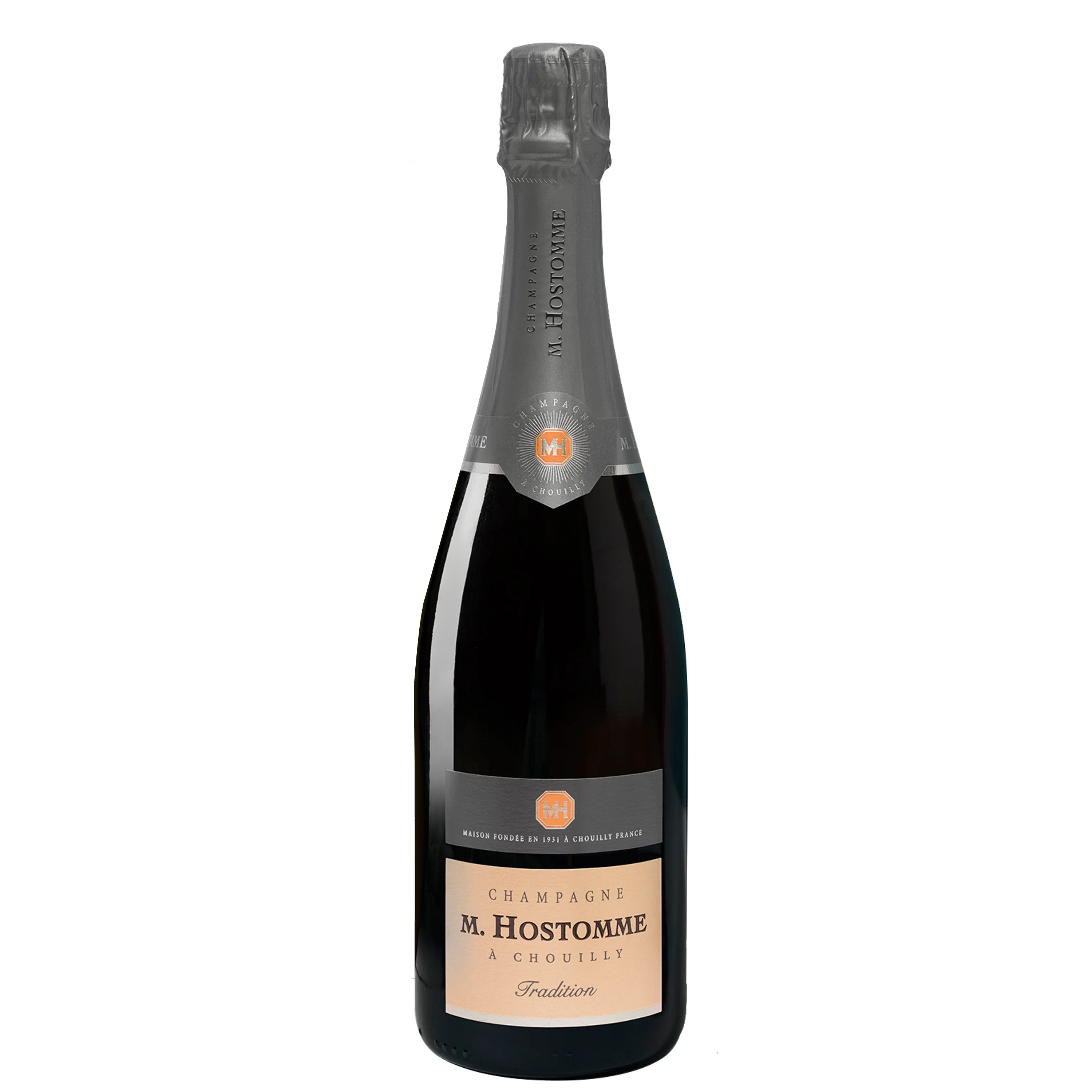 Champagne Brut "Tradition" Magnum - M. Hostomme (coffret) - Image 2