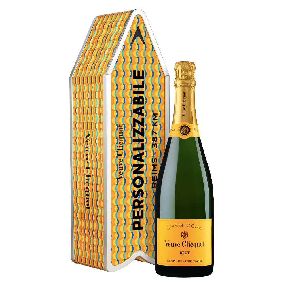 Champagne Brut Yellow Label "Sun Pattern Arrow by Yinka Ilori" - Veuve Clicquot (personalizzabile) - Image 2
