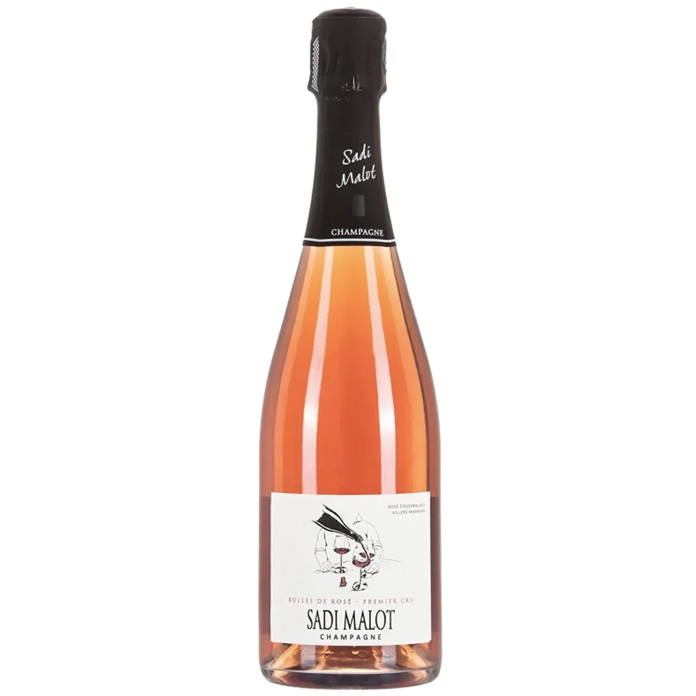 Champagne Bulles de Rosé Brut 1er Cru - Sadi Malot