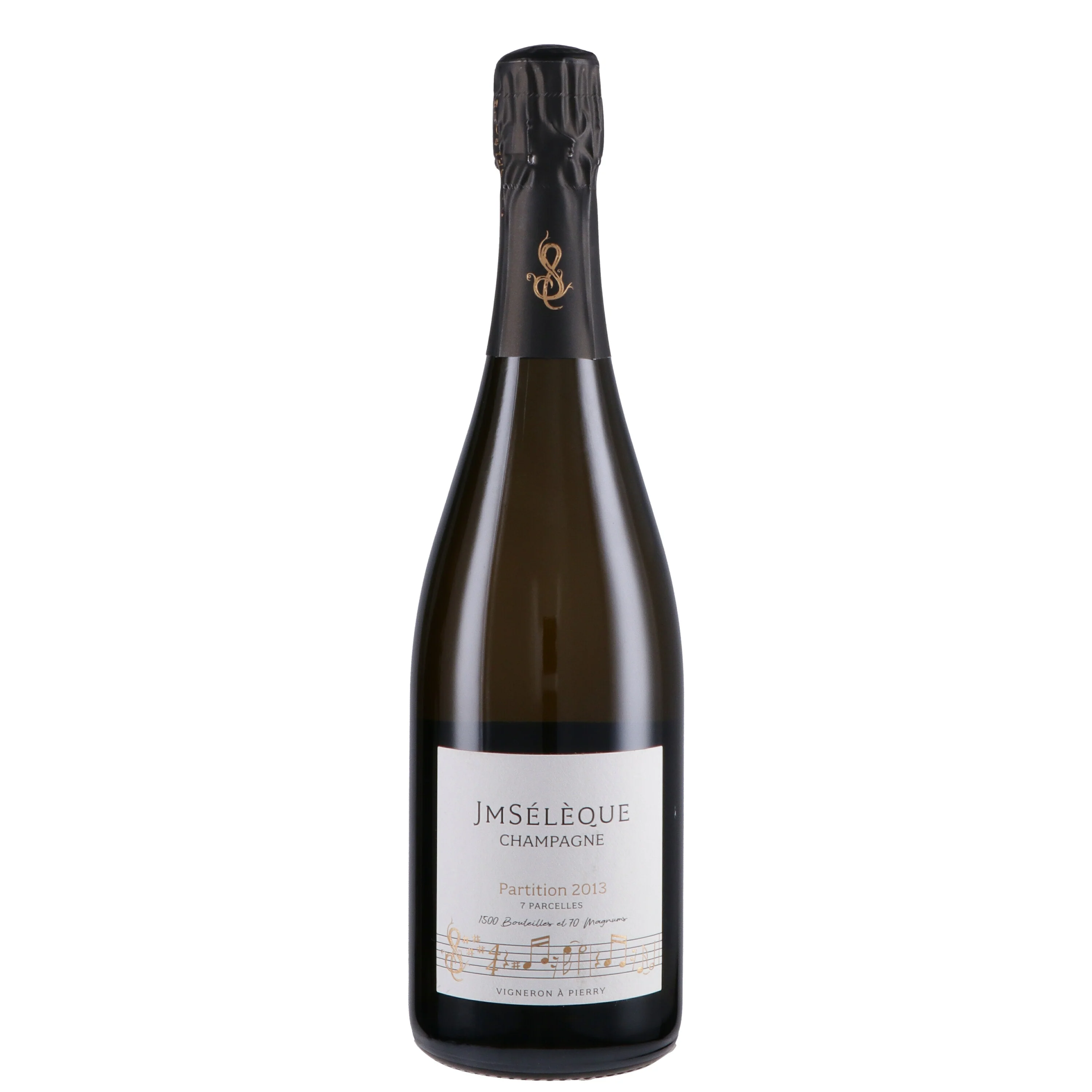 Champagne Extra Brut Cuvée Partition 2ème Lecture 2013 - J-M. Sélèque