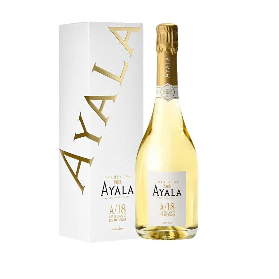Champagne Extra Brut "Le Blanc de Blancs A/18" 2018 - Ayala (astuccio) - Image 2