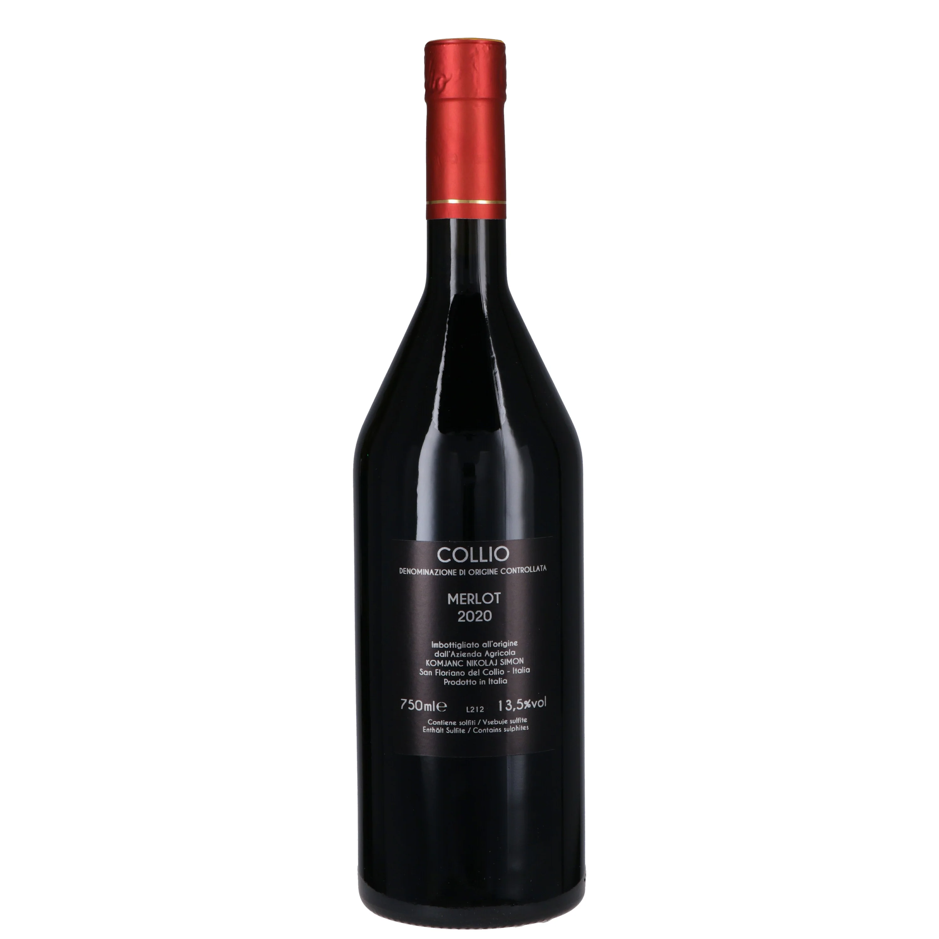 Collio Merlot DOC 2023 - Simon Komjanc - Image 2