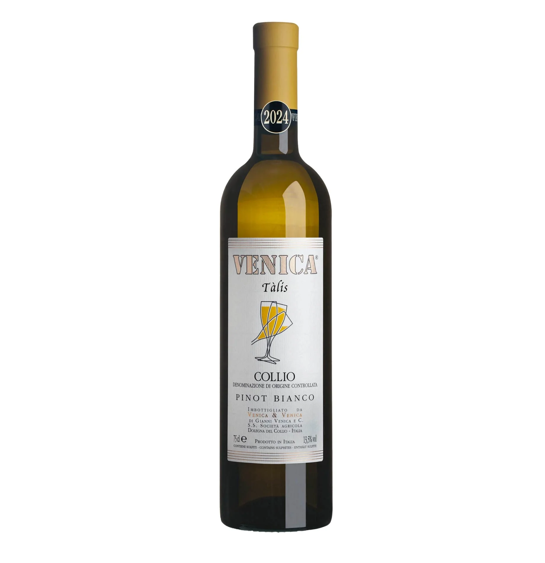 Collio Pinot Bianco DOC “Tàlis” 2024 - Venica & Venica