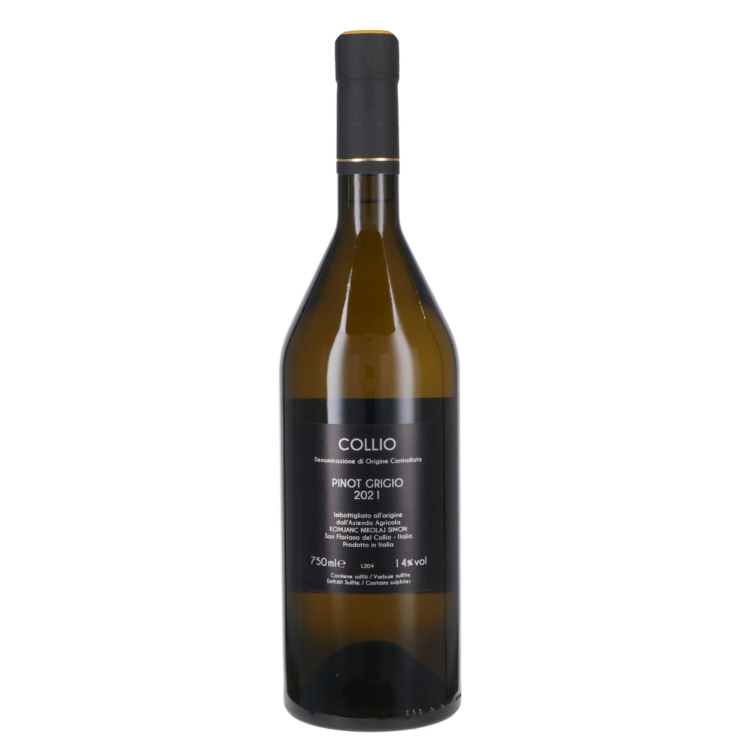 Collio Pinot Grigio DOC 2024 - Simon Komjanc - Image 2