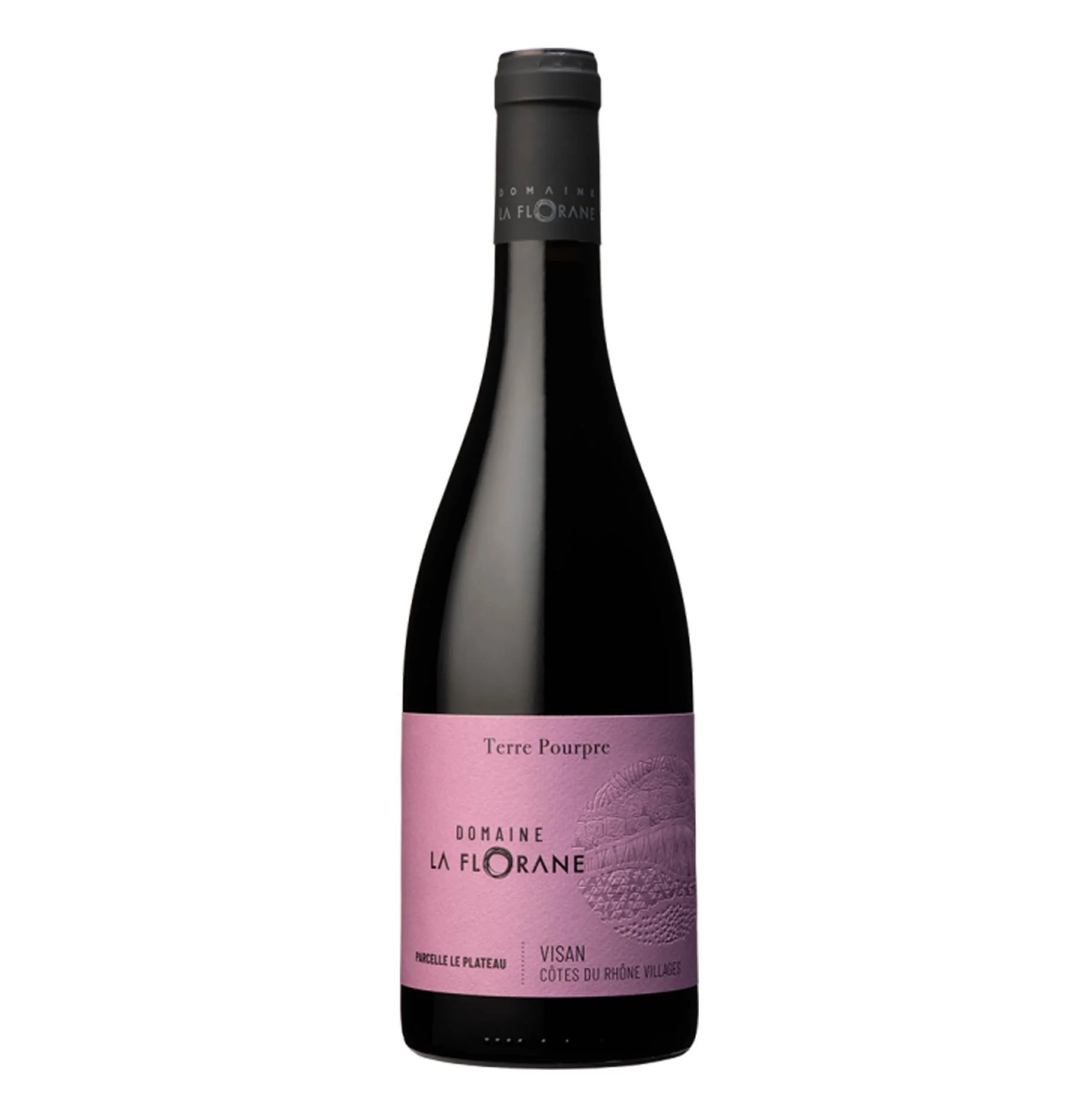 Côtes du Rhône Rouge Villages Visan "Terre Pourpre" 2023 - Domaine La Floranea