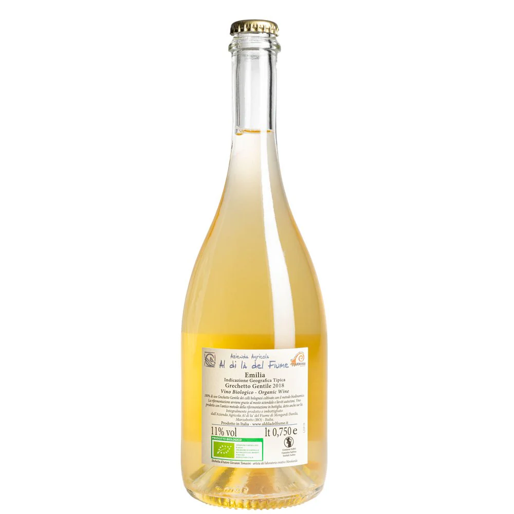 Emilia Grechetto frizzante IGT "Birichén" 2023 - Al di là del fiume (tappo a corona) - Image 2