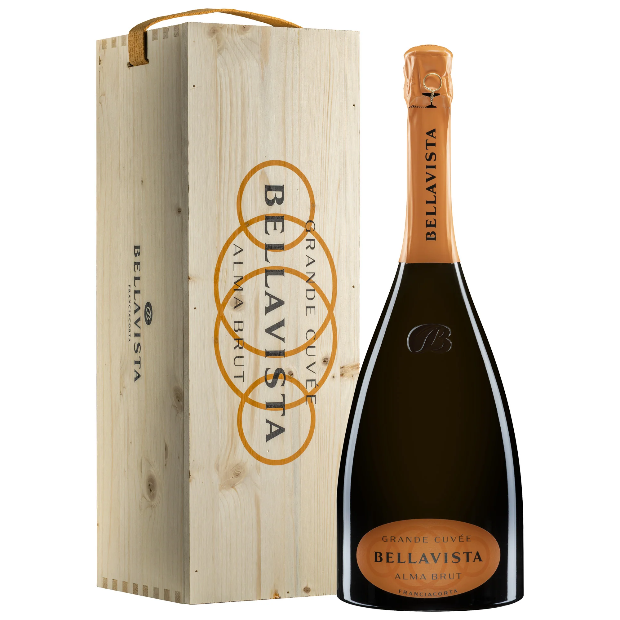 Franciacorta Brut DOCG "Grande Cuvée Alma Brut" Jéroboam - Bellavista (cassetta di legno)