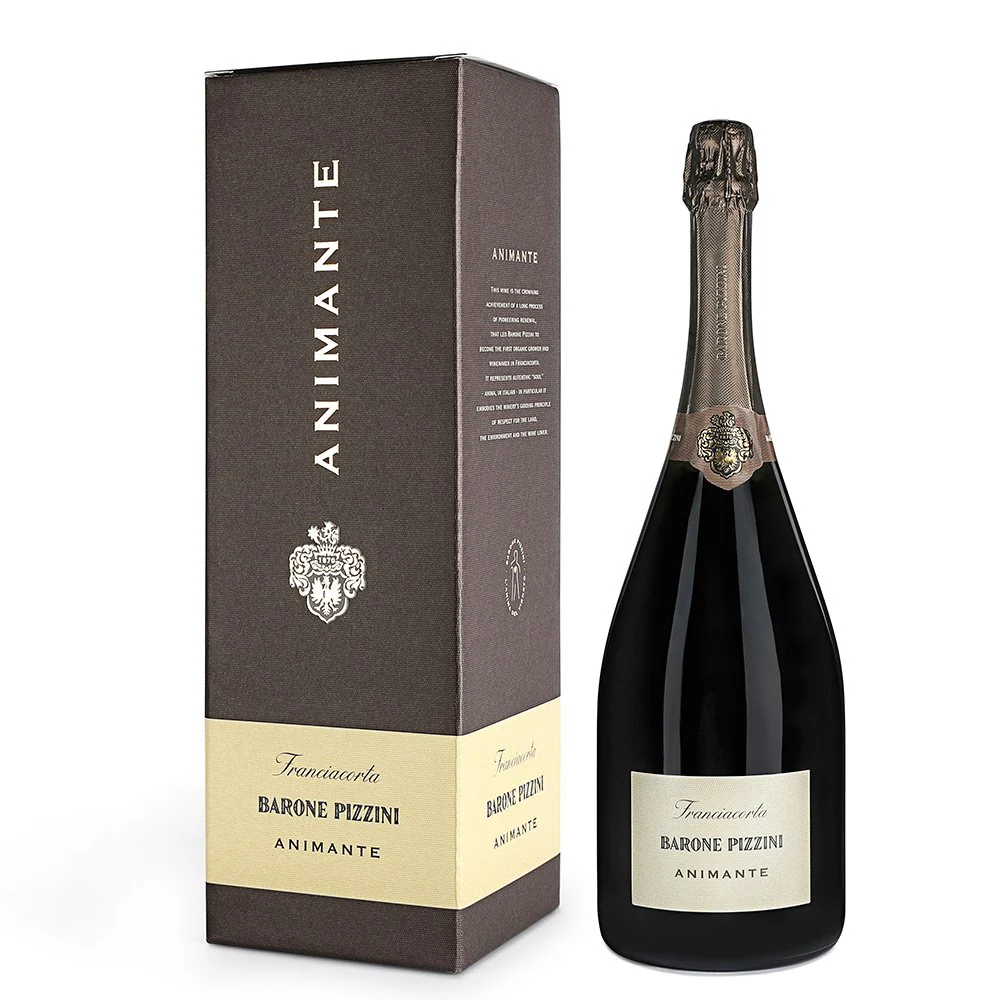 Franciacorta Extra Brut DOCG "Animante" Magnum - Barone Pizzini (astuccio) - Image 2