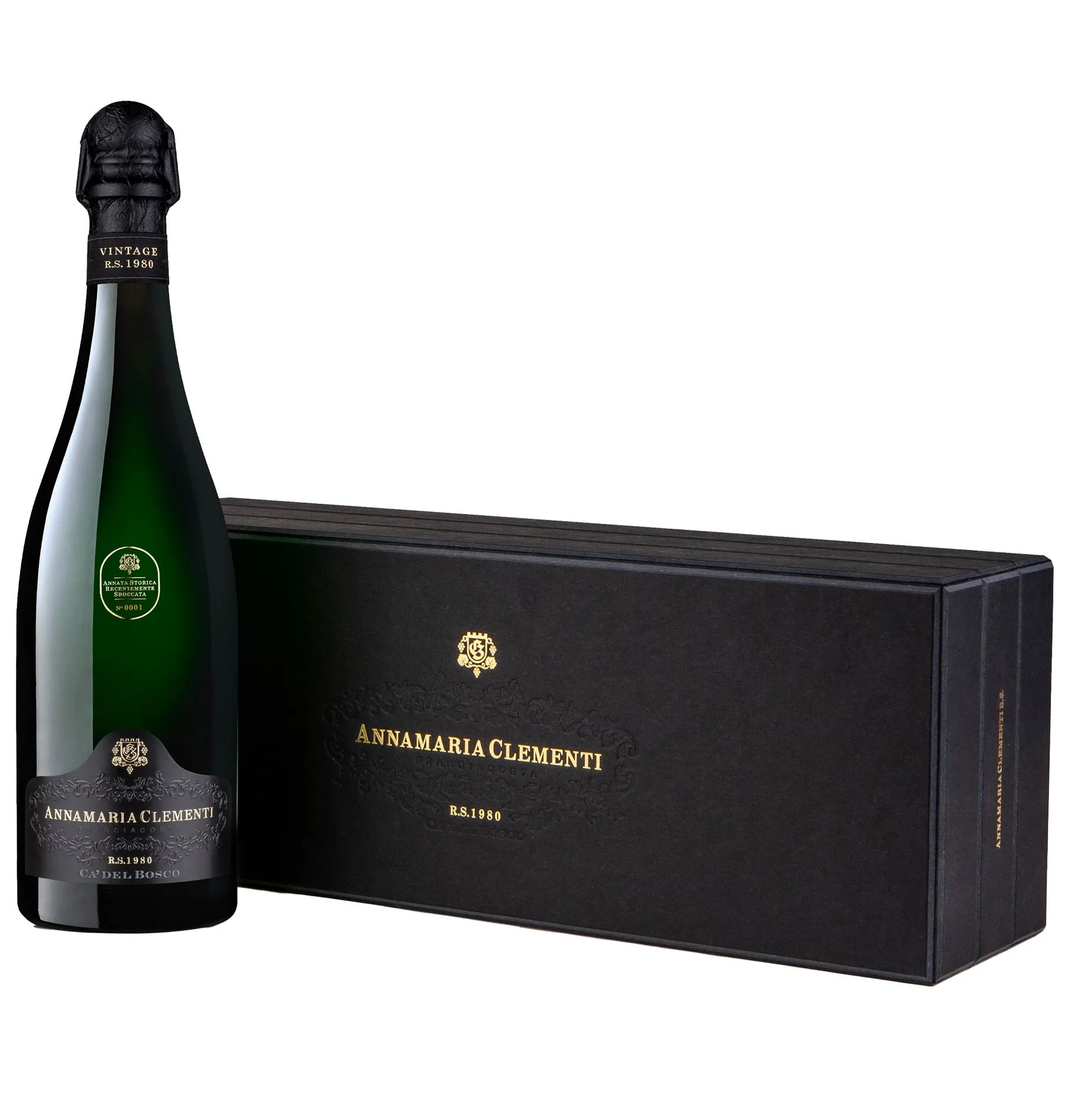 Franciacorta Riserva Dosaggio Zero DOCG "Annamaria Clementi R.S. 1980 " 1980 - Ca’ del Bosco  (astucciato)