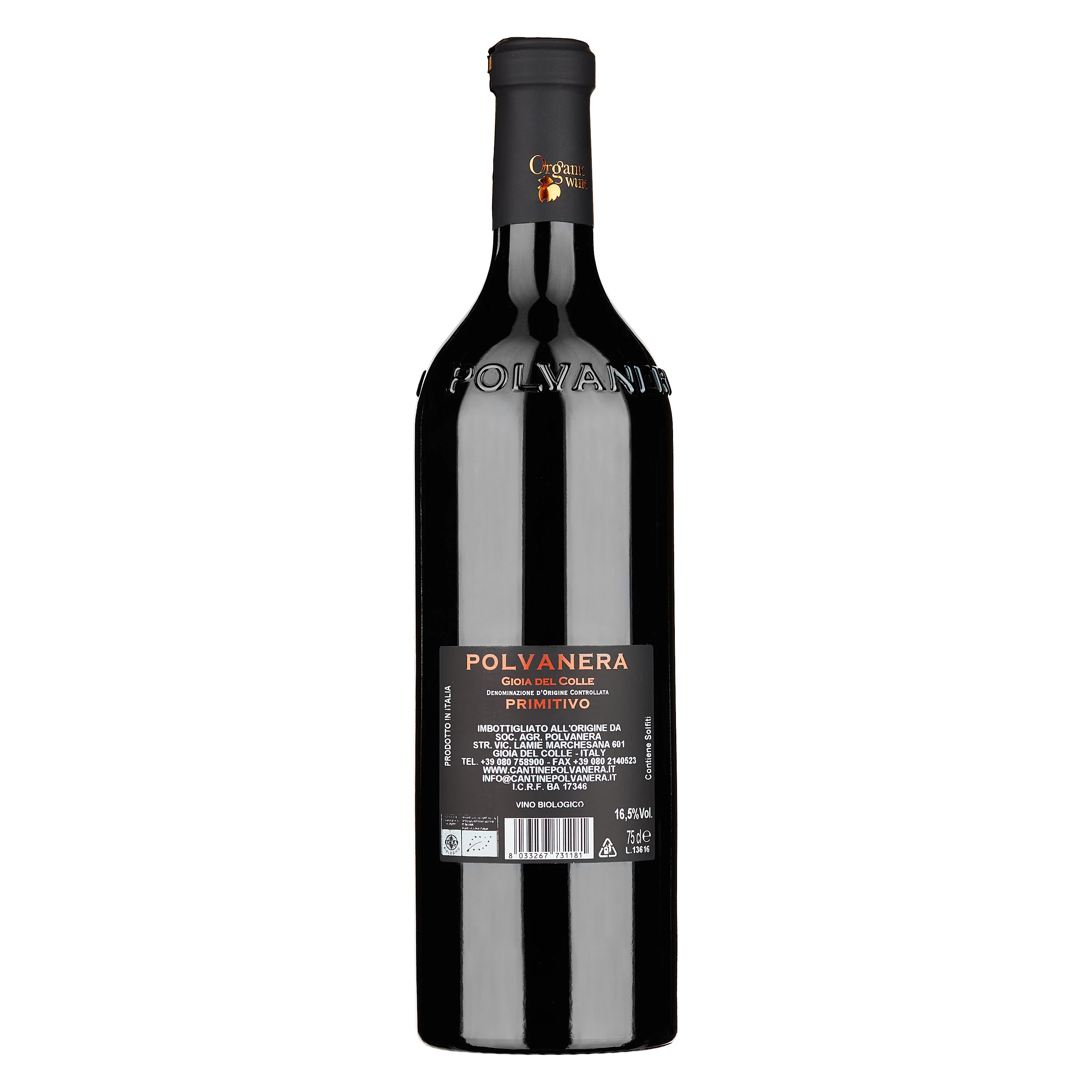 Gioia del Colle Primitivo DOC "17" 2022 - Polvanera - Image 2