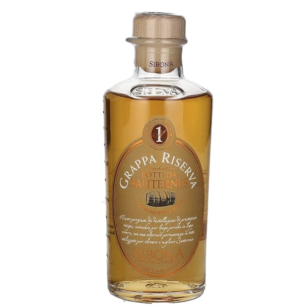 Grappa Riserva "in Botti da Sauternes" - Sibona (0.5l)