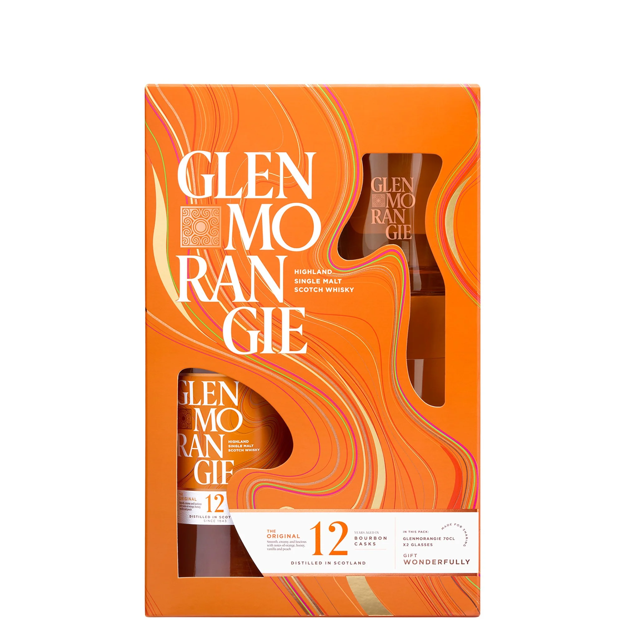 Highland Single Malt Scotch Whisky 12 years old "The Original" - Glenmorangie (0.7l - astuccio + bicchieri) - Image 2