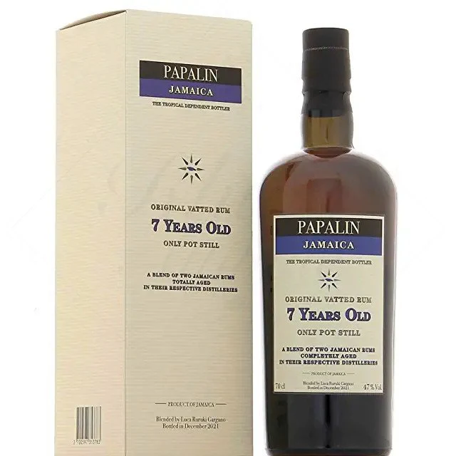 Jamaica Blended Rum 7 Y.O. Ed. 2024 - Papalin (0.7l, astuccio)