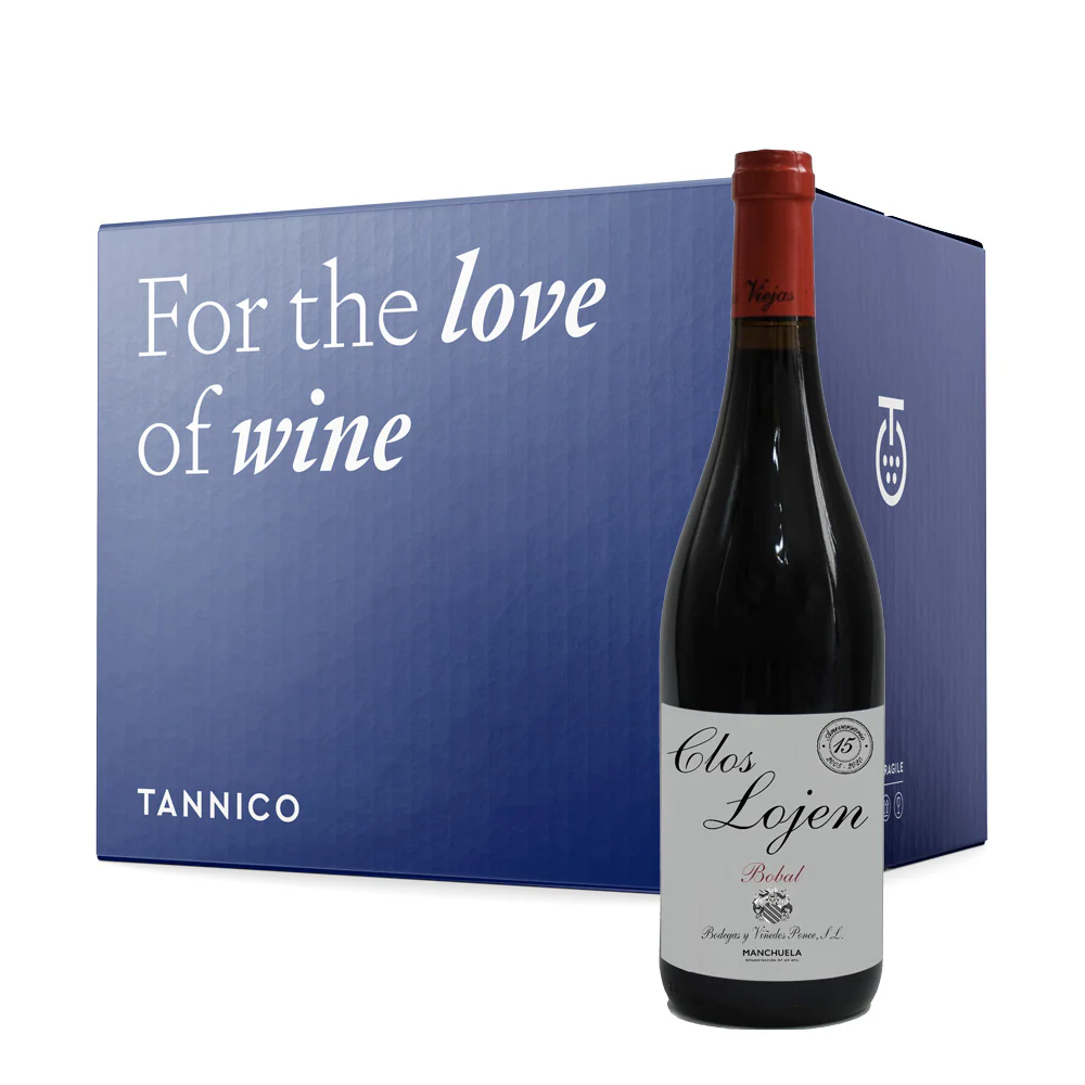 Manchuela Vino Tinto “Clos Lojen” 2024 - Bodegas y Viñedos Ponce (6 bottiglie)