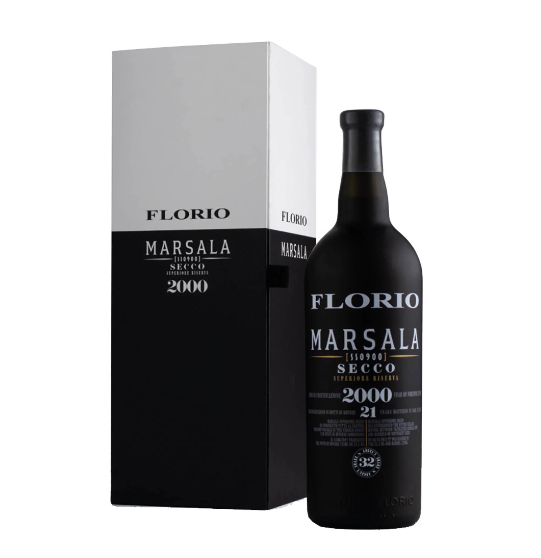 Marsala Superiore Riserva Secco DOC 2000 - Florio (astuccio)