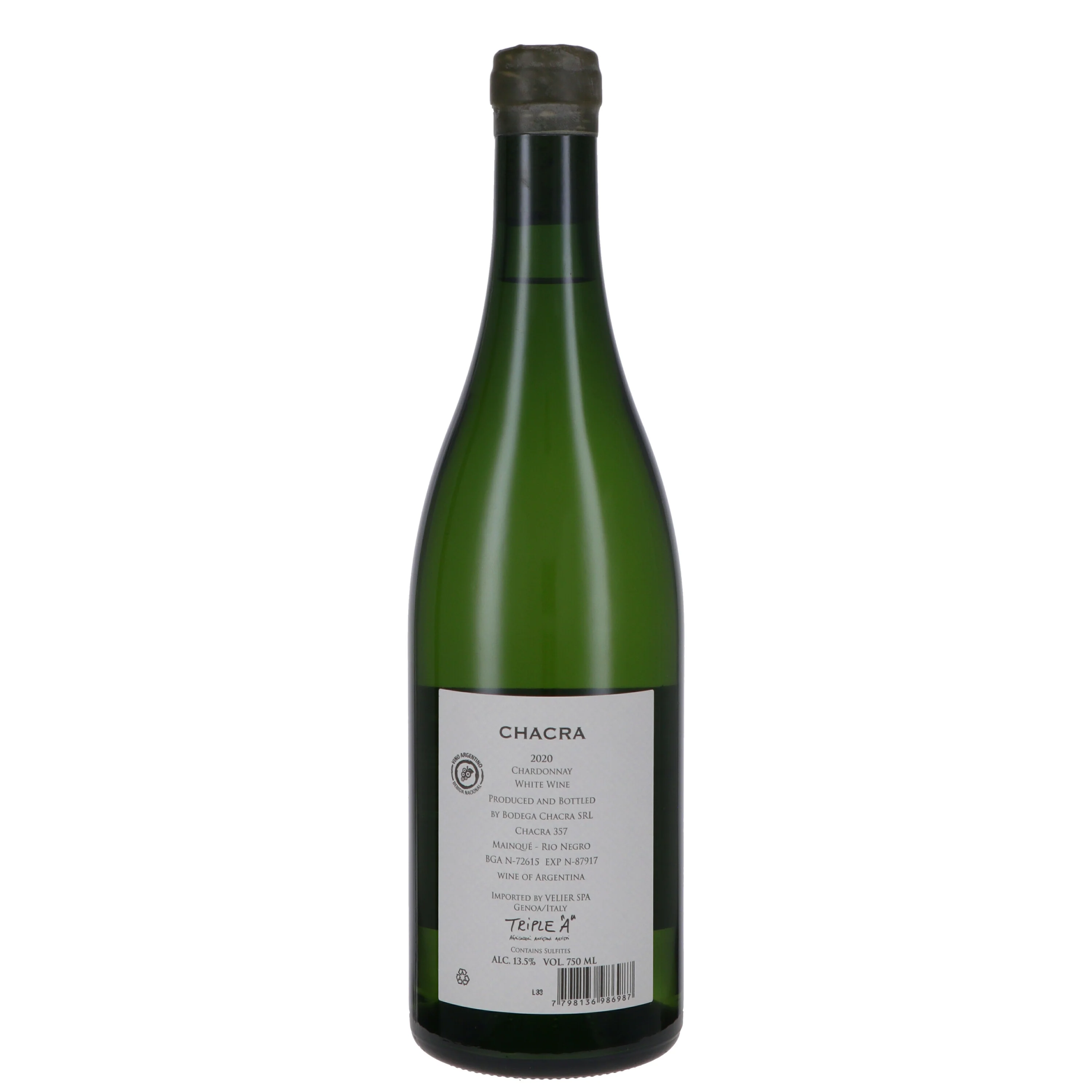 Patagonia Chardonnay 2022 - Bodega Chacra - Image 2