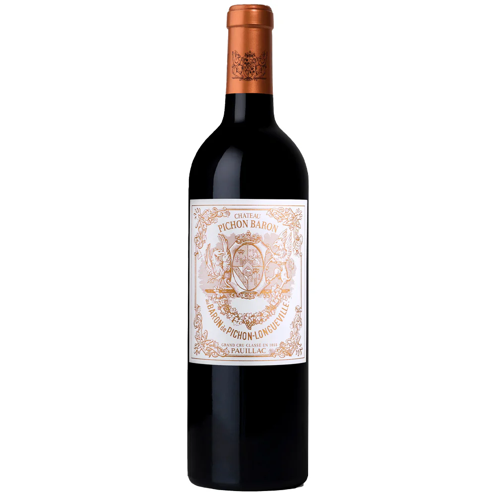 Pauillac AOC Grand Cru Classé 2023 - Château Pichon Baron (cassetta di legno)