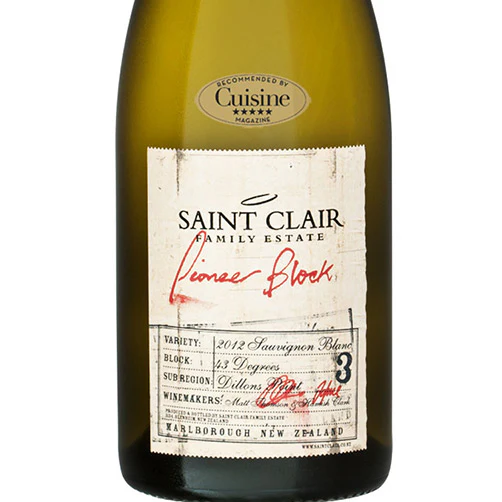 Sauvignon Blanc “Pioneer Block 3 43 Degrees" 2025 - Saint Clair - Image 4