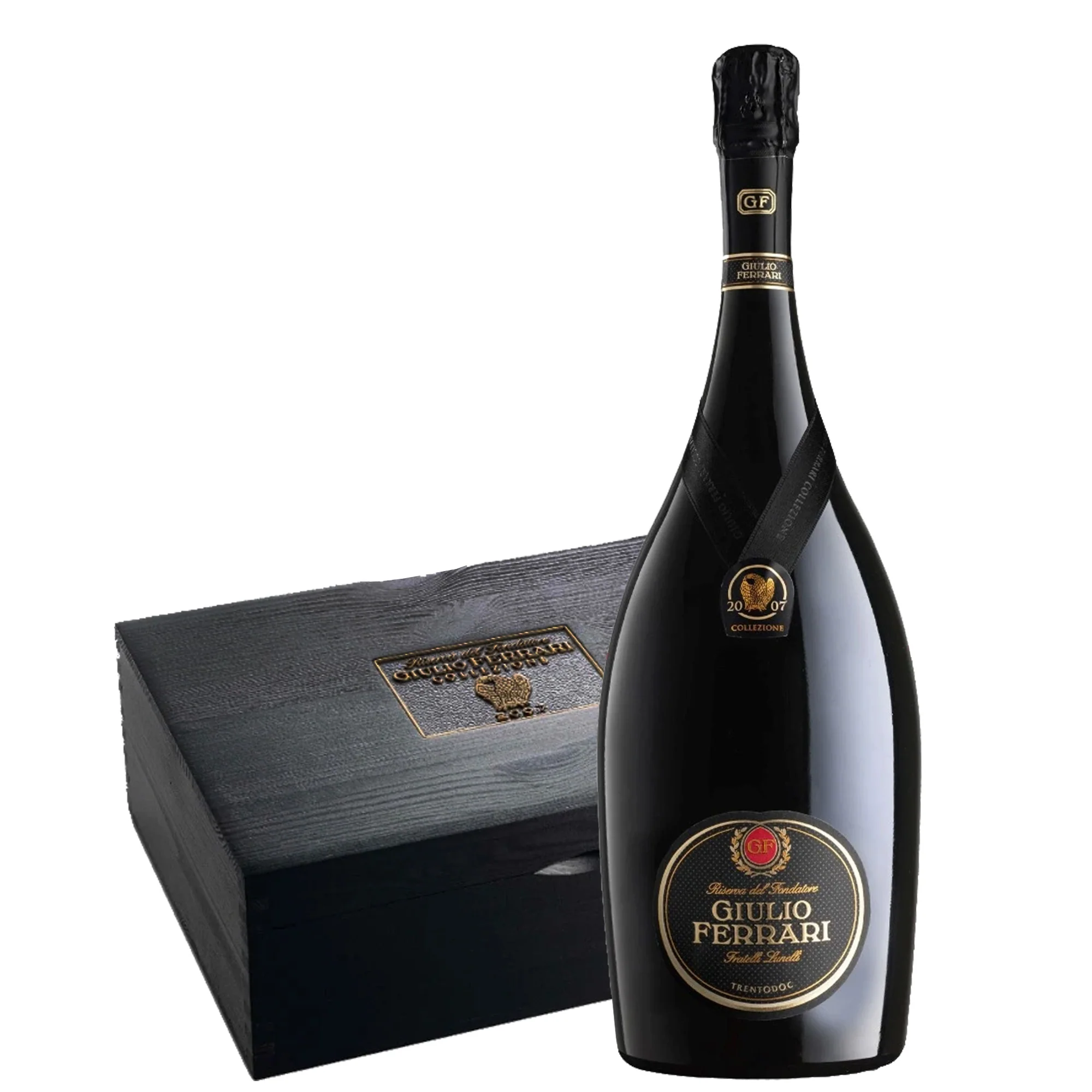 Trento DOC “Giulio Ferrari Collezione” 2007 Magnum - Ferrari (cassetta di legno)
