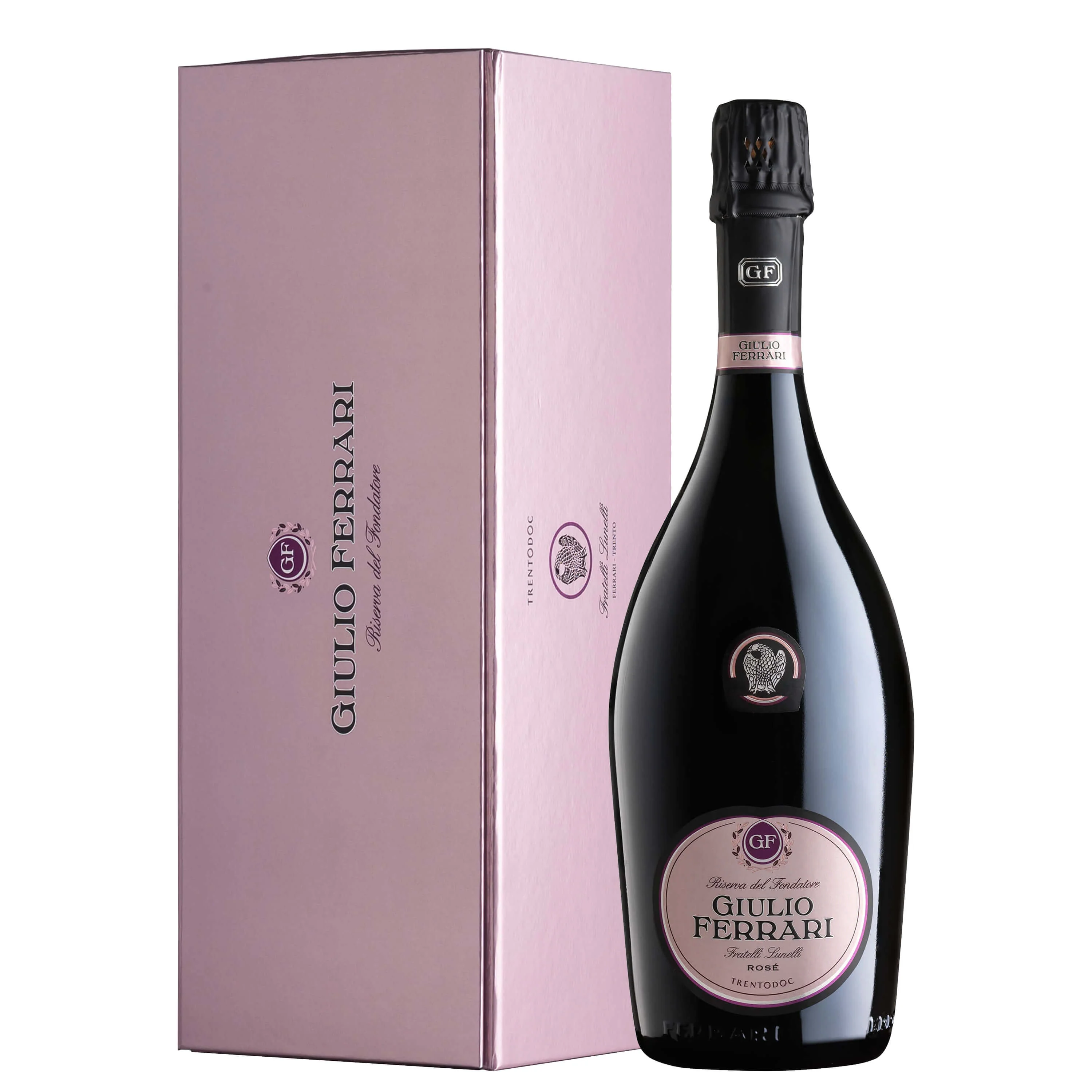 Trento Rosé DOC "Giulio Ferrari Riserva del Fondatore Rosé" 2015 - Ferrari (astuccio)