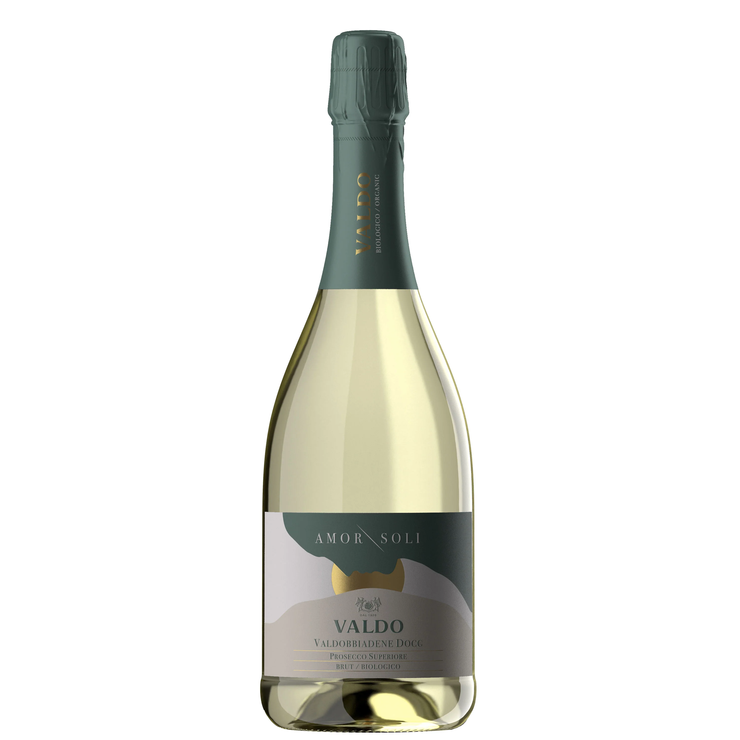 Valdobbiadene Prosecco Superiore Brut DOCG 2022 "Amor Soli" biologico - Valdo