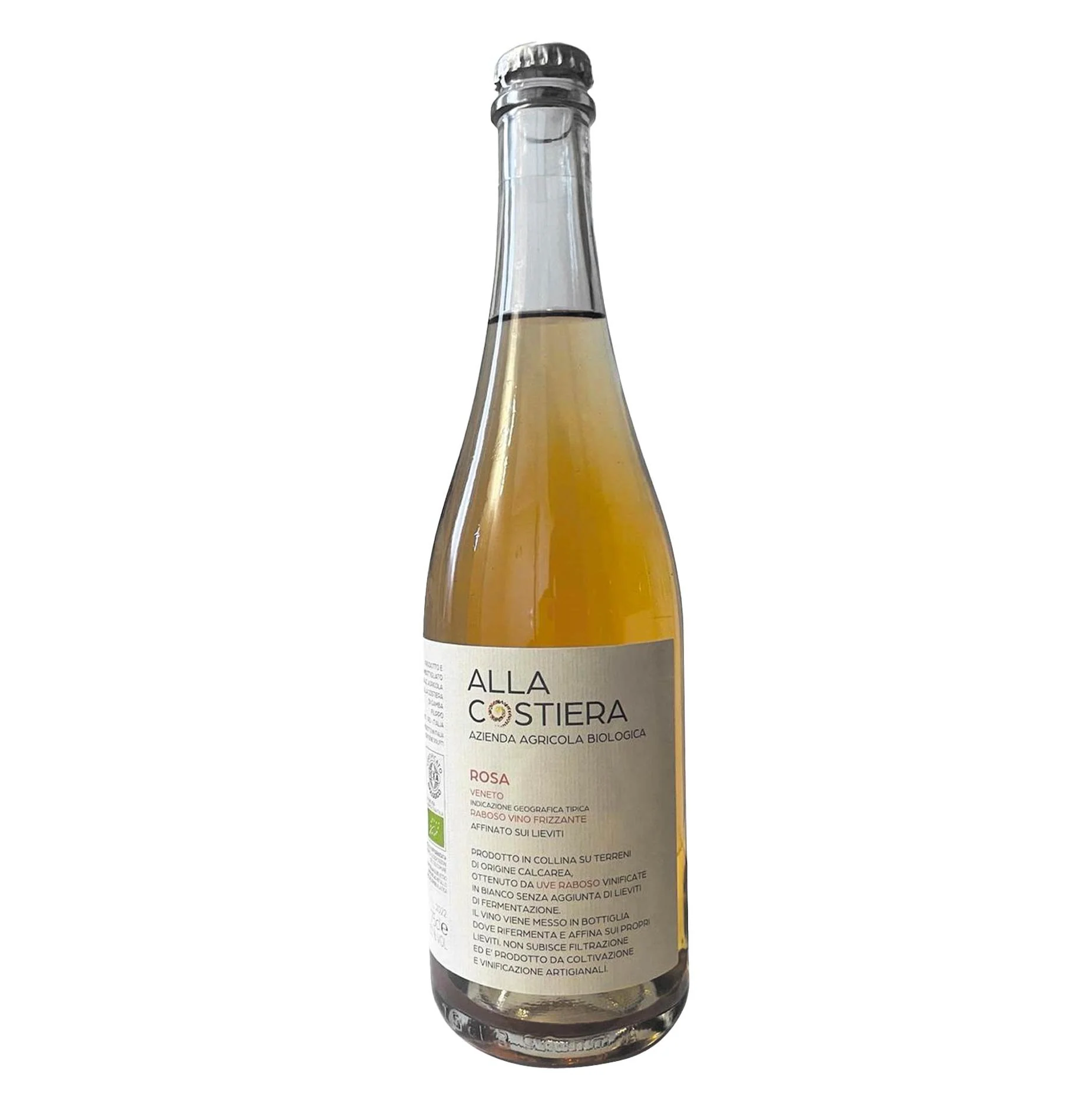 Vino Rosato Frizzante Sui Lieviti - Alla Costiera
