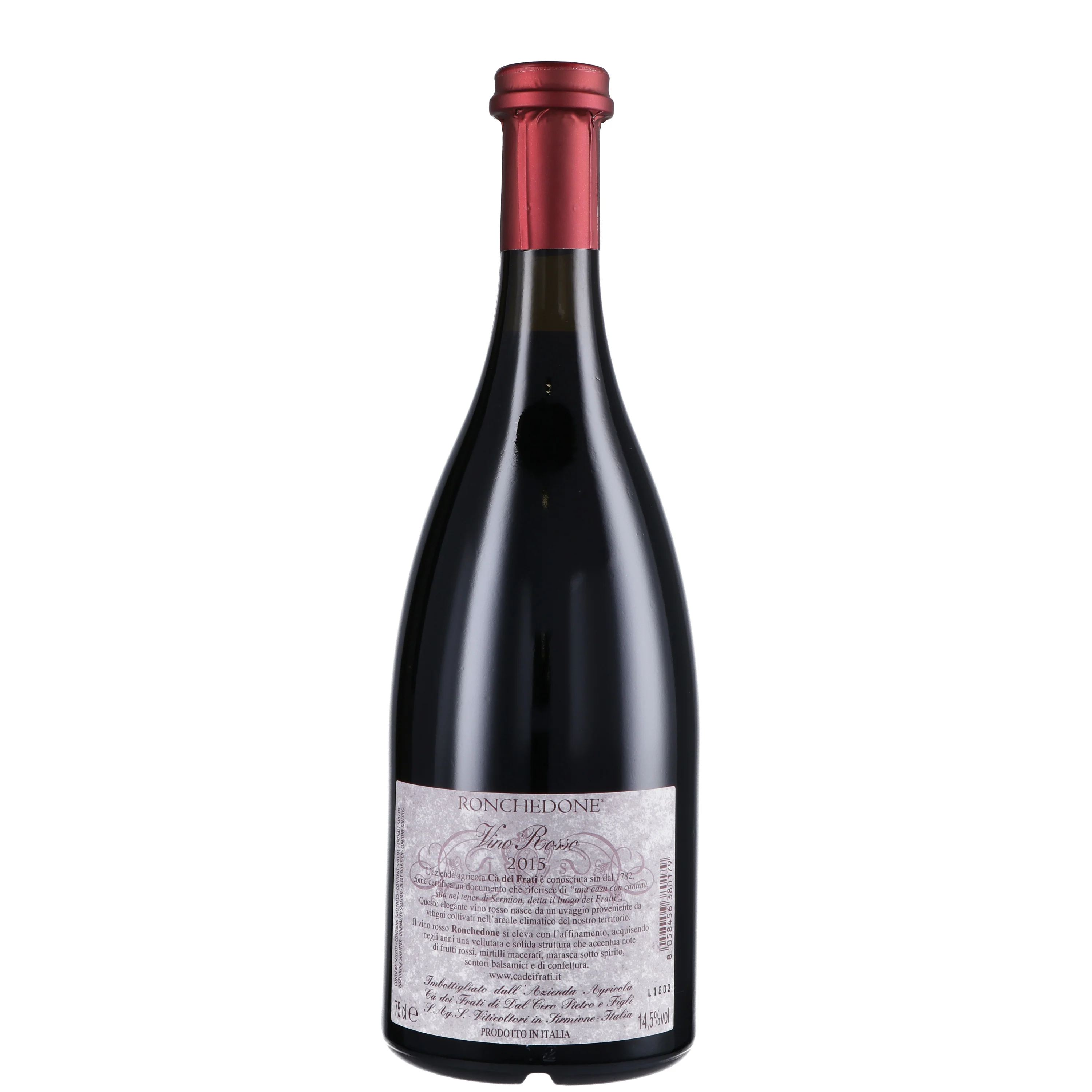 Vino Rosso "Ronchedone" - Cà dei Frati - Image 2